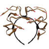 1 Pcs/lot Cosply Halloween Carnival Scary Medusa Snake Headband Stirnband PVC Costume Hairband Headpiece