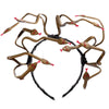 1 Pcs/lot Cosply Halloween Carnival Scary Medusa Snake Headband Stirnband PVC Costume Hairband Headpiece