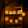 1 Set Pumpkin 10 LED String Lights Halloween Decoration Lights Warm White Halloween Pumpkin Lights Home Decoration хэллоуин