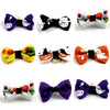 10pcs/set Dog Ribbon Bowknot Tie Cute Pet Small Dog Hair Topknot Dog Puppy Hair Bows Grooming Christmas Halloween Accessories