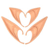1Pair Mysterious Angel Elf Ears Fairy Cosplay Accessories Halloween Christmas Party Latex Soft Pointed Tips False Ears Props