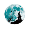 1Set Glowing In The Dark Eyes Wall Glass Sticker Halloween Decoration Decals Luminous Home Ornaments Green Stickers