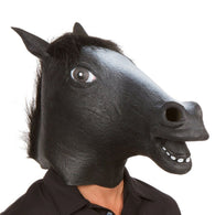 2018 Horse Head Mask Party Essential Halloween Costume Theater Novelty Latex Horse Mask Many Animal Costume Party Tool Mask