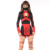 2019 New Sexy Dress Elbise Fashion Women Halloween Cosplay Dresses vestidos de festa Japanese Bushido Vintage Style Dress