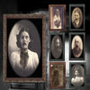 3D Ghost Pictures Frames Ghost Horror Photo Frame Changing Face Halloween Party Decor Halloween Decoration Props