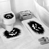 3pcs Halloween festival Non-Slip Bath Mat Bathroom Kitchen Carpet Doormats Decor Wc Mat Toilet Accessories Toilettes Accessoires