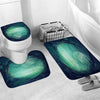 3pcs Halloween festival Non-Slip Bath Mat Bathroom Kitchen Carpet Doormats Decor Wc Mat Toilet Accessories Toilettes Accessoires
