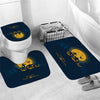 3pcs Halloween festival Non-Slip Bath Mat Bathroom Kitchen Carpet Doormats Decor Wc Mat Toilet Accessories Toilettes Accessoires
