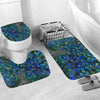 3pcs Halloween festival Non-Slip Bath Mat Bathroom Kitchen Carpet Doormats Decor Wc Mat Toilet Accessories Toilettes Accessoires