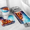 3pcs Halloween festival Non-Slip Bath Mat Bathroom Kitchen Carpet Doormats Decor Wc Mat Toilet Accessories Toilettes Accessoires