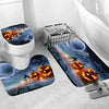 3pcs Halloween festival Non-Slip Bath Mat Bathroom Kitchen Carpet Doormats Decor Wc Mat Toilet Accessories Toilettes Accessoires