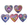 4pcs DIY Full Drill Special Shaped Halloween Diamond Painting Keychains Women Pendant Girl Jewelry Pendant Gift