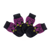 4pcs Pet Dog Knitted Non-slip Socks Halloween Pet Pumpkin Paws Cover Socks  Size S M L XL mascotas Pet Accessories