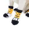 4pcs Pet Dog Knitted Non-slip Socks Halloween Pet Pumpkin Paws Cover Socks  Size S M L XL mascotas Pet Accessories