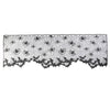 60*20inch 1 Pcs Halloween Decoration Lovely Lace Spiderweb Fireplace Mantle Scarf Cover Curtains Shades Festive Party Supplies