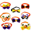 8pcs/Pack Dog Cat Bow Ties Cat Dog Bow Tie Collar For Halloween Festival Dog Ties Puppy Cats Neckties Dog Grooming Accessories