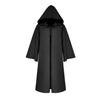 Adult Man Medieval Star Wars Cosplay Costumes Darth Vader Solid Hooded Cloak Jacket Jedi Force Awakened Carnival Fancy Clothing