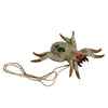Animal Hanging Decoration Simulation Mouse Bat Spider Pig Head Necklace Halloween Horror Haunted House Decoration Tricky Prop