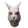 Animal Head Mask Realistic Rabbit Mask Cute Hare Halloween Fancy Dress Costume Airsoft Masquerade Mask Playboy Bunny