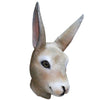Animal Head Mask Realistic Rabbit Mask Cute Hare Halloween Fancy Dress Costume Airsoft Masquerade Mask Playboy Bunny