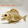 Animal Skeleton Model Bat/Lizard Bones Halloween Party Decoration Horror Movie Props Halloween Ornament