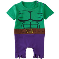 Baby Boys Hulk Costume Romper Newborn Superhero Party Jumpsuits Infant Avengers Playsuit Halloween Costume For Baby Boy