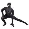 Black Spider-man Cosplay Costume Mask with Lense Man Halloween Party Bodysuit Drop Shipping