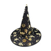 Children Witch Hat Props Home Wider Reliable Adult Womens Black Witch Hat For Halloween Costume Halloween Party Accessory