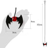 Creative Spider Design Pet Cat Toys Bat Halloween Flying Finger Pet Toys Cats Toys Pet Playing Accessories Halloween Tools