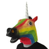 Creepy Horse unicorn Alpaca Pigeon Rubber Animal Mask latex party Panda Animal Mask kids Party Halloween Masquerade Mask funny