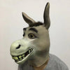 Creepy Horse unicorn Alpaca Pigeon Rubber Animal Mask latex party Panda Animal Mask kids Party Halloween Masquerade Mask funny