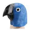 Creepy Horse unicorn Alpaca Pigeon Rubber Animal Mask latex party Panda Animal Mask kids Party Halloween Masquerade Mask funny