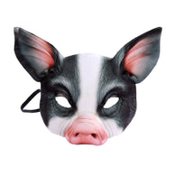 Creepy Horse unicorn Alpaca Pigeon Rubber Animal Mask latex party Panda Animal Mask kids Party Halloween Masquerade Mask funny