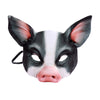 Creepy Horse unicorn Alpaca Pigeon Rubber Animal Mask latex party Panda Animal Mask kids Party Halloween Masquerade Mask funny