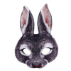 Creepy Pig Tiger Animal Plush Mask Party Panda Wolf Bear Shape Mask kids Festive Halloween Masquerade Dress Up Decoration
