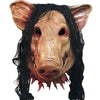 Creepy Pig Tiger Animal Plush Mask Party Panda Wolf Bear Shape Mask kids Festive Halloween Masquerade Dress Up Decoration