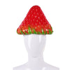 Cute Fruit Head Cover Party Cosplay Costume Simulation Strawberry Pineapple Hat Party Props Halloween Carnival Headwear