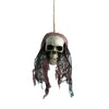 DIY Artificial Foam Skull Bride Clothes Halloween Decor Bone Head Hanging Home Decorations Festival Halloween Party Supplies