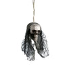 DIY Artificial Foam Skull Bride Clothes Halloween Decor Bone Head Hanging Home Decorations Festival Halloween Party Supplies