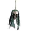 DIY Artificial Foam Skull Bride Clothes Halloween Decor Bone Head Hanging Home Decorations Festival Halloween Party Supplies