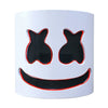 DJ LED Luminous Helmet Mask Cosplay Prop Halloween Party Latex Masks LED Party Bar DJ Masks