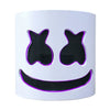 DJ LED Luminous Helmet Mask Cosplay Prop Halloween Party Latex Masks LED Party Bar DJ Masks