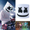 DJ LED Luminous Helmet Mask Cosplay Prop Halloween Party Latex Masks LED Party Bar DJ Masks