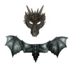 Fantasy Halloween Dinosaur Costume Cosplay Animal Mask Dinosaur Wings Wings Accessories Crazy Halloween Party Dress Up #10