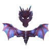 Fantasy Halloween Dinosaur Costume Cosplay Animal Mask Dinosaur Wings Wings Accessories Crazy Halloween Party Dress Up #10