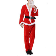 Fashion 2019 New Christmas Appealing Suit Men's Role Playing Santa Performance Set