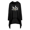 Fashion Halloween Women'S Dress Hooded Letter Print Sexy Dress For Women O Neck Irregula Ladies Tshirt Dresses Robe Femme#H20