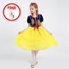 Girls Unicorn Costume Princess Dress New 2019 Girls Prom Cosplay Tutu Dress With Headband Summer Dresses for kids Girls