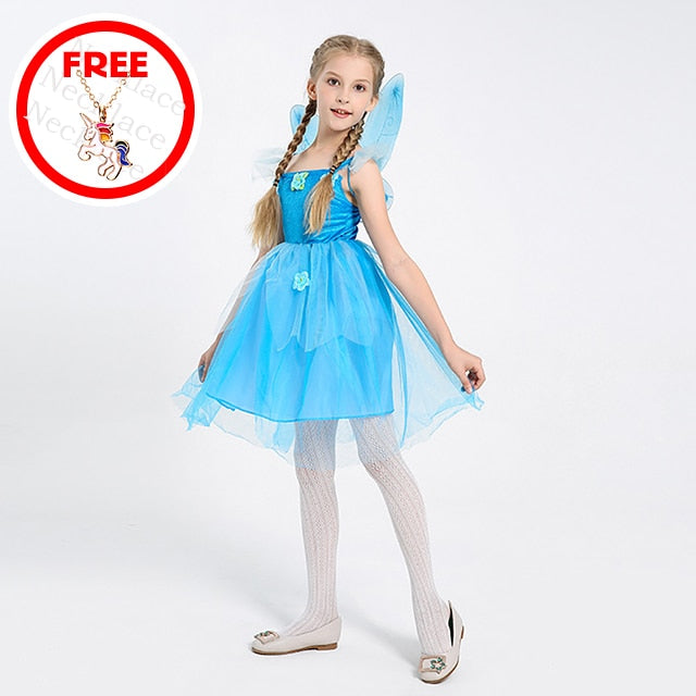 Girls Unicorn Costume Princess Dress New 2019 Girls Prom Cosplay Tutu Dress With Headband Summer Dresses for kids Girls