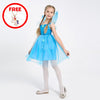 Girls Unicorn Costume Princess Dress New 2019 Girls Prom Cosplay Tutu Dress With Headband Summer Dresses for kids Girls